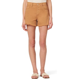 Womens Joes Jeans The Jessie Relaxed Shorts w/ Fray Hem