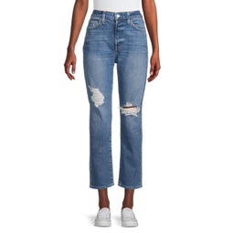 The Honor Ankle Straight Leg Jeans