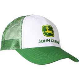John Deere NCAA Mens Trademark Logo Trucker Mesh Back Core Baseball Cap