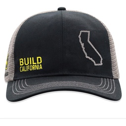 John Deere Build State Pride Cap-Black and Gray