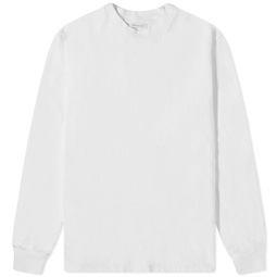 John Elliott Long Sleeve University T-Shirt White