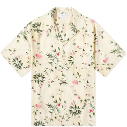 John Elliott Mizuki Floral Camp Shirt Ecru