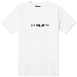 John Elliott x MASTERMIND JAPAN Distress Lucky Pocket T-Shir White