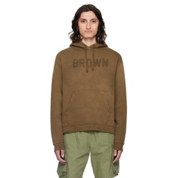 Brown Rush Hoodie 241761M202018