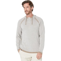 johnnie-O Jeremy Cotton Cashmere Hoodie Pullover