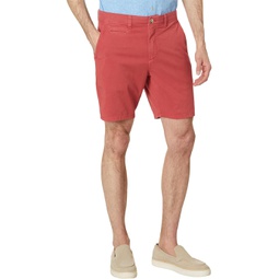 Mens johnnie-O Nassau Garment Dyed And Washed Stretch Shorts