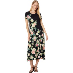 Womens Johnny Was The Janie Favorite Cap Sleeve Dress- Birdie