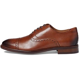 Johnston & Murphy Men’s Conard 2.0 Cap Toe Shoe  Mens Dress Shoes, Dress Shoes for Men, Rich Italian Leather Shoes, Men’s Work Shoes, Cushioned Footbed & Rubber Sole