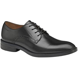 Johnston & Murphy Men’s Ronan Plain Toe Shoes Dress Shoes for Men High Rebound Outsole Leather Upper & Lining Removable, Molded Cushioned Insole