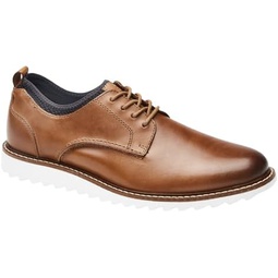 Johnston & Murphy Men’s Duncan Plain Toe Shoes Casual Shoes for Men Leather Upper EVA Footbed & Lightweight EVA Outsole Abrasion Resistant Durability