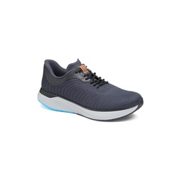 Mens Miles Knit U-Throat Lace-Up Sneakers