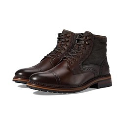 Mens Johnston & Murphy Connelly Cap Toe Shearling Boot