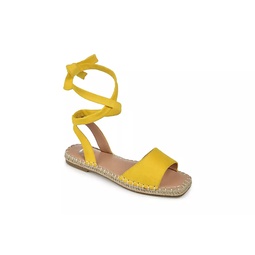 Journee Collection Womens Emelie Sandal - Yellow