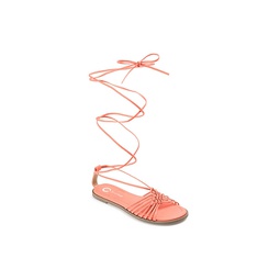 Journee Collection Womens Jess Sandal - Coral