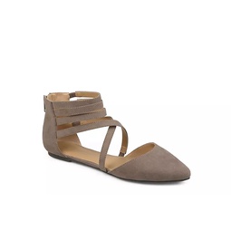 Journee Collection Womens Marlee Flat - Taupe