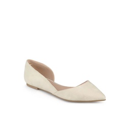 Journee Collection Womens Ester Flat - Nude