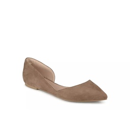 Journee Collection Womens Ester Flat - Taupe
