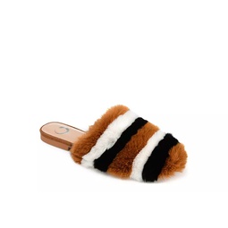 Journee Collection Womens Evelin Slipper - Brown