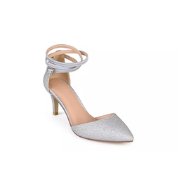 Journee Collection Womens Luela Pump - Silver