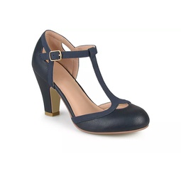 Journee Collection Womens Olina Pump - Navy
