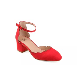 Journee Collection Womens Edna Pump - Red