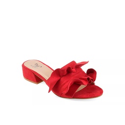 Journee Collection Womens Sabica Mules - Red