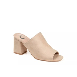 Journee Collection Womens Adelaide Sandal - Nude