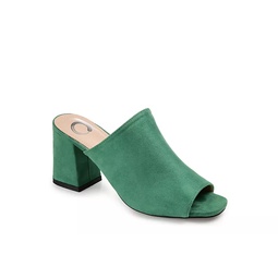 Journee Collection Womens Adelaide Sandal - Green