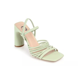 Journee Collection Womens Hera Sandal - Pale Green