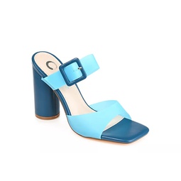 Journee Collection Womens Luca Sandal - Blue
