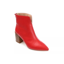 Journee Collection Womens Kayden Dress Boots - Red