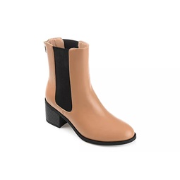 Journee Collection Womens Tayshia Ankle Boots - Tan