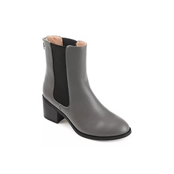 Journee Collection Womens Tayshia Ankle Boot - Grey