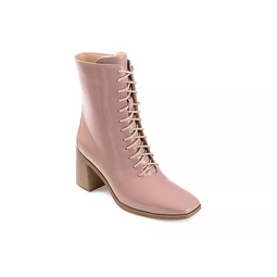 Journee Collection Womens Covva Ankle Boot - Pale Pink