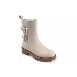 Journee Collection Womens Yasmine Ankle Boot - Sand