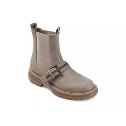 Journee Collection Womens Rilie Ankle Boot - Taupe