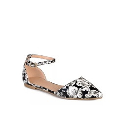 Journee Collection Womens Reba Flat - Floral