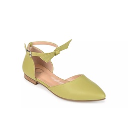 Journee Collection Womens Vielo Flat - Green