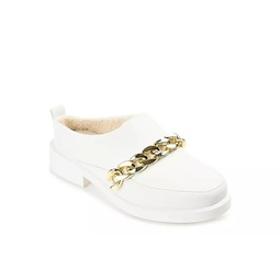 Journee Collection Womens Sheah Clog - White