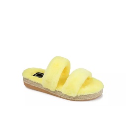 Journee Collection Womens Relaxx Slipper - Yellow