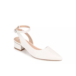Journee Collection Womens Keefa Pump - Off White