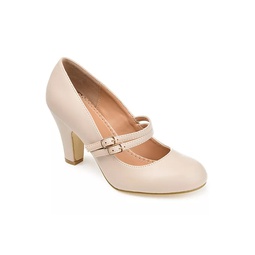 Journee Collection Womens Windy Classic Pump - Nude