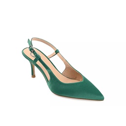 Journee Collection Womens Knightly Pump - Green