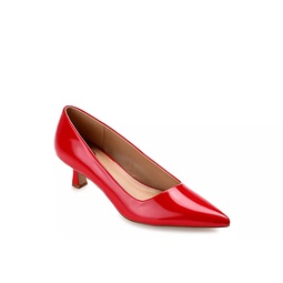 Journee Collection Womens Celica Pump - Red
