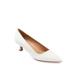 Journee Collection Womens Celica Pump - White