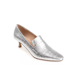 Journee Collection Womens Celina Pump - Silver