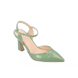 Journee Collection Womens Nixey Pump - Pale Green