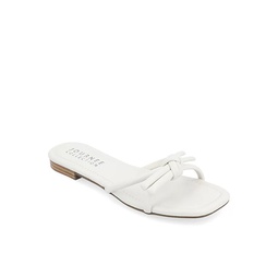 Journee Collection Womens Soma Flat Sandal - Off White