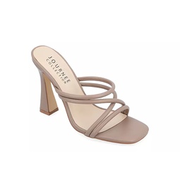 Journee Collection Womens Louisse Sandal - Taupe