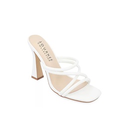 Journee Collection Womens Louisse Sandal - White